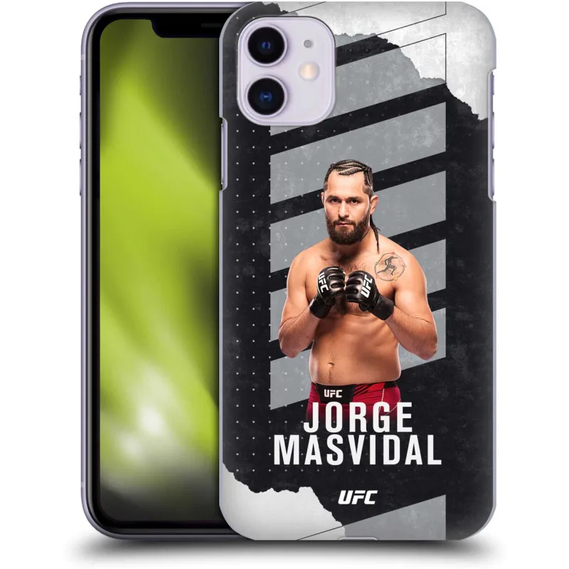 Jorge Masvidal Fight Card Hard Shell iPhone Case sold by UFC