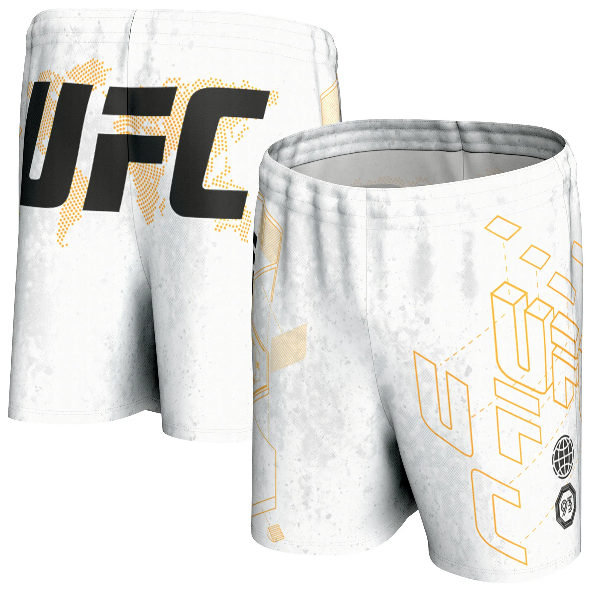 Men's ProSphere White UFC Shorts sold by UFC