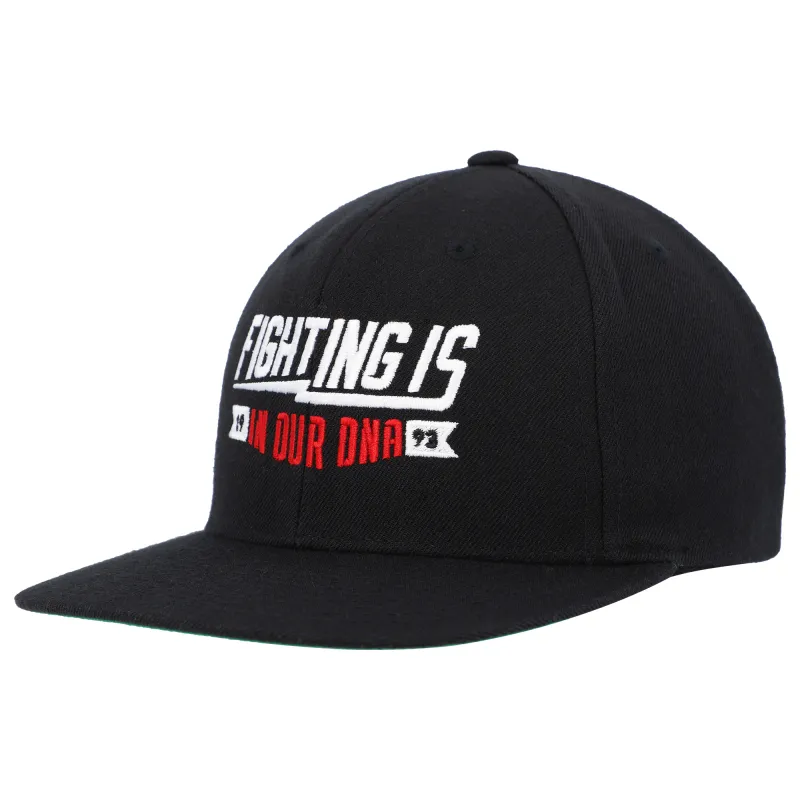 Unisex UFC  Black DNA Snapback Adjustable Hat made by UFC