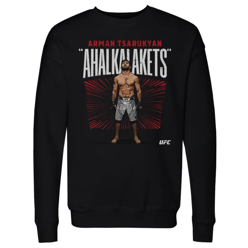 Men's 500 Level Black Arman Tsarukyan Pullover Sweatshirt sold by UFC