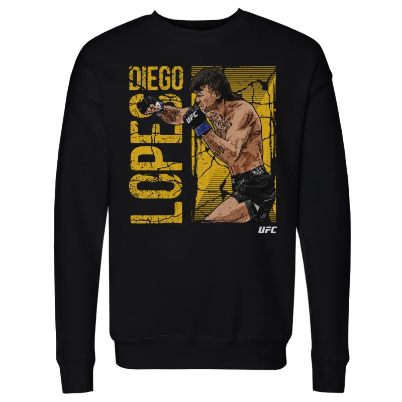 Men's 500 Level Black Diego Lopes UFC Pullover Strike Sweatshirt sold by UFC