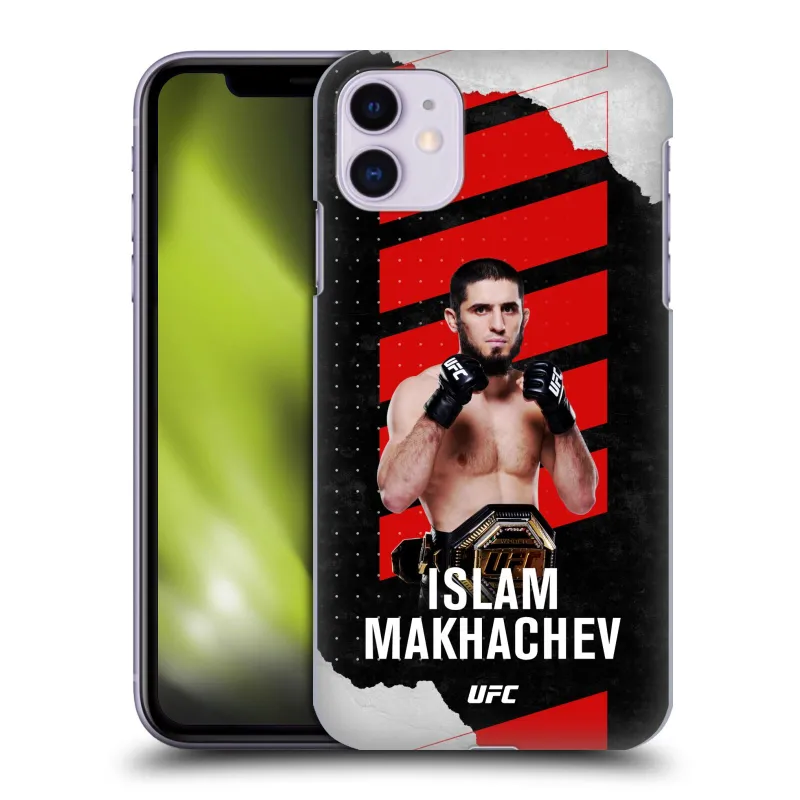 Islam Makhachev Fight Card Hard Shell iPhone Case sold by UFC
