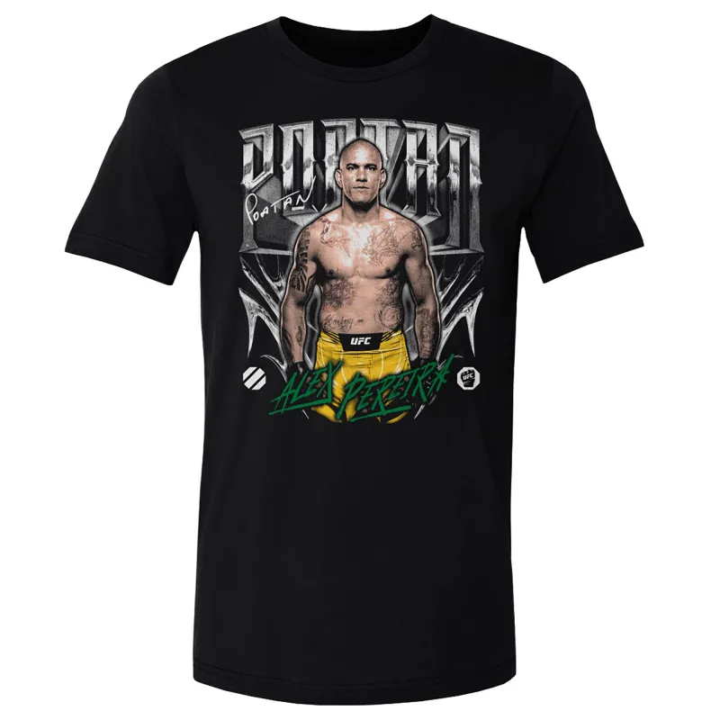 Men's  Black Alex Pereira  T-Shirt sold by UFC