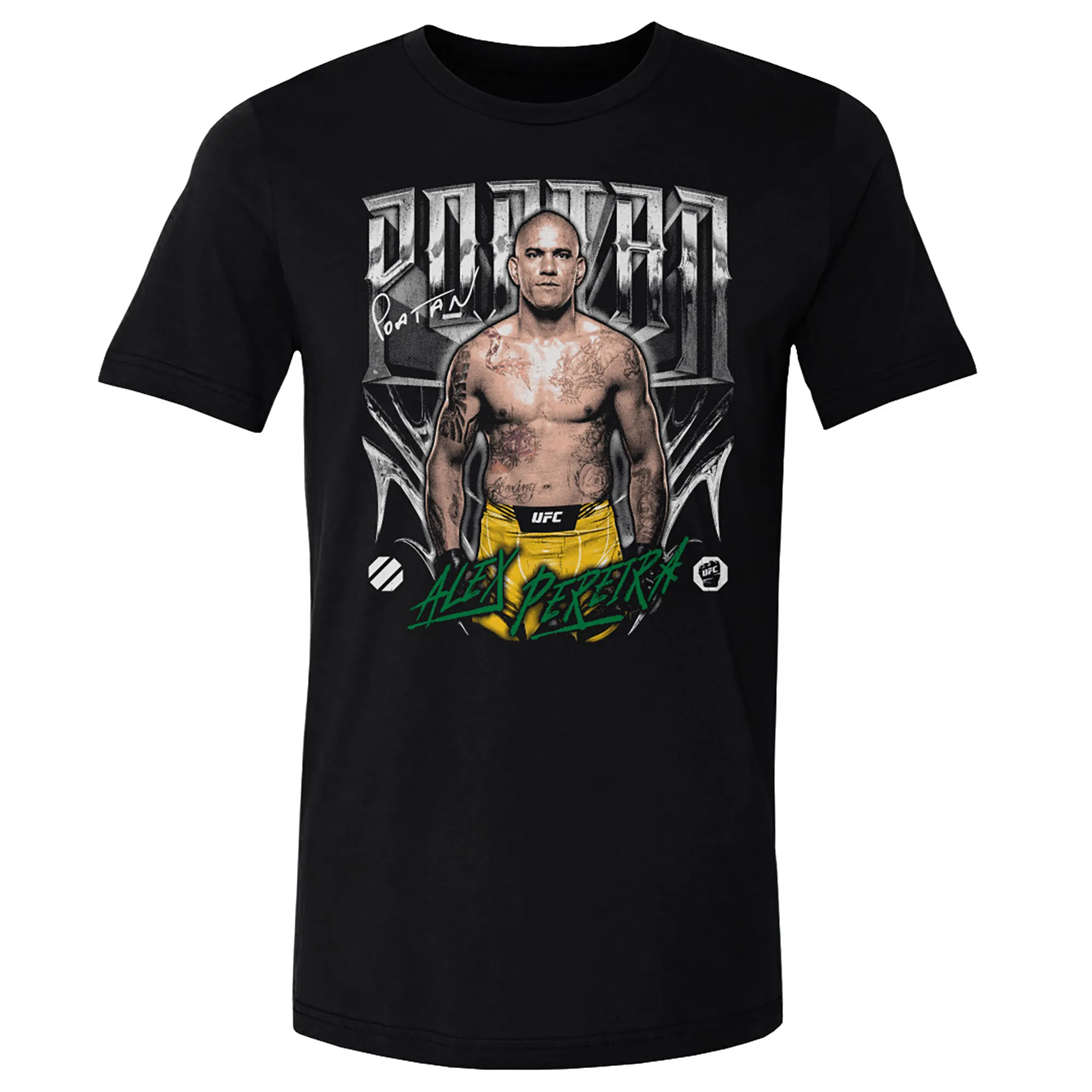 Men's Black Alex Pereira T-Shirt sold by UFC