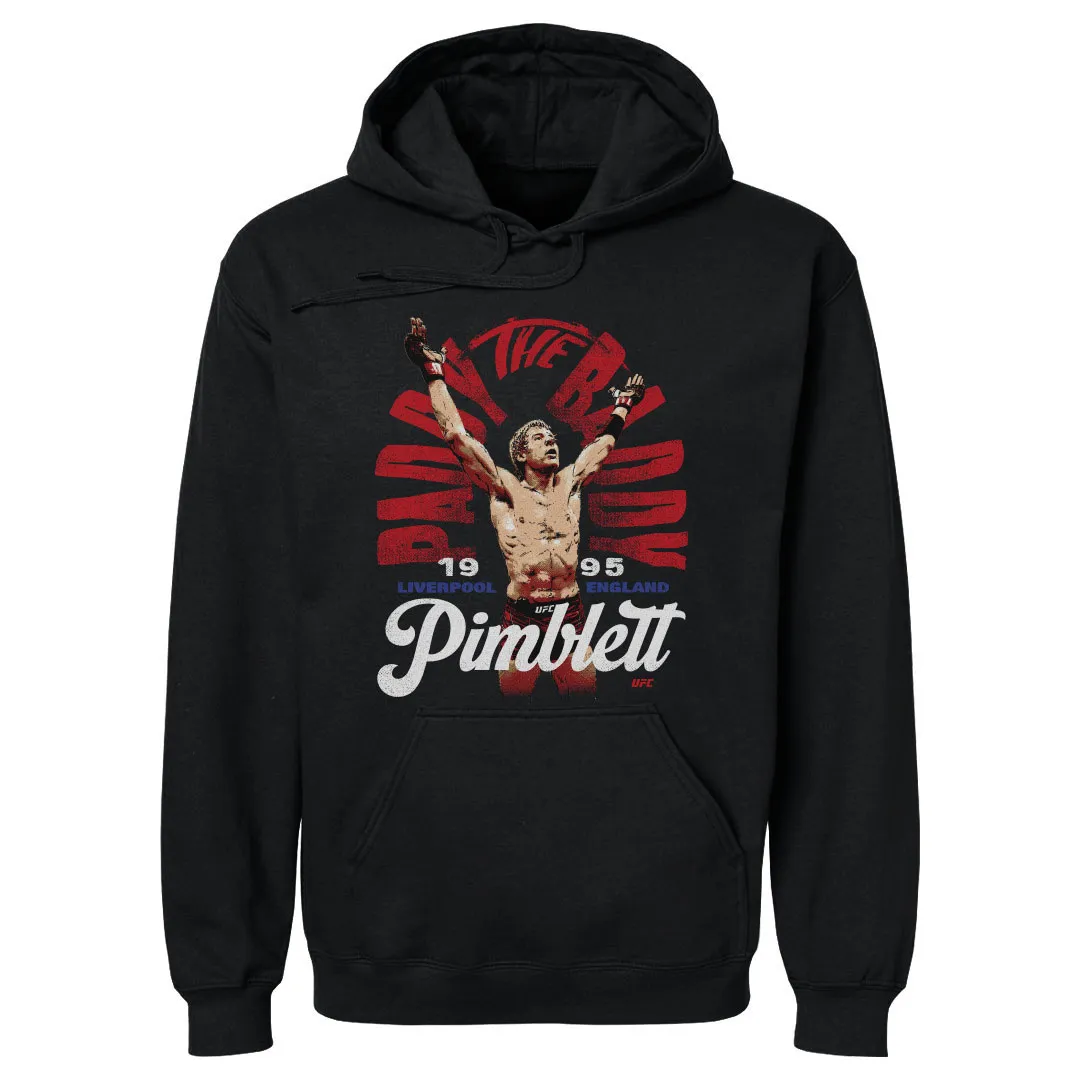Men's 500 Level Black Paddy Pimblett "The Baddy" Pullover Hoodie sold by UFC