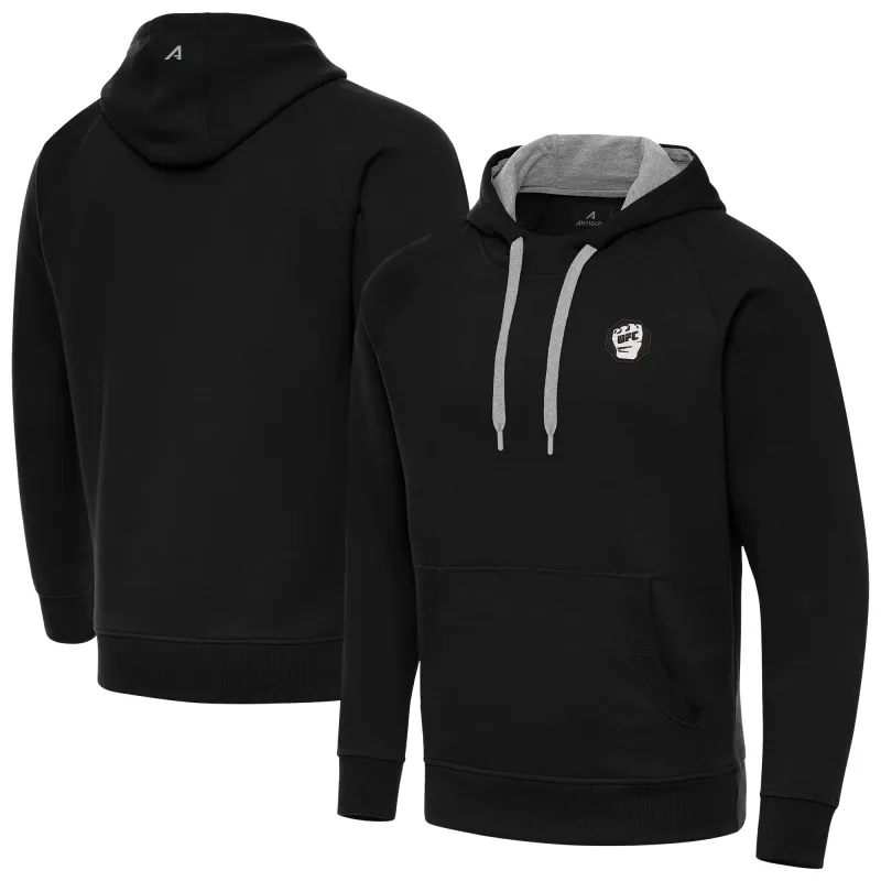 Men's Antigua Black UFC Victory Hoodie sold by UFC