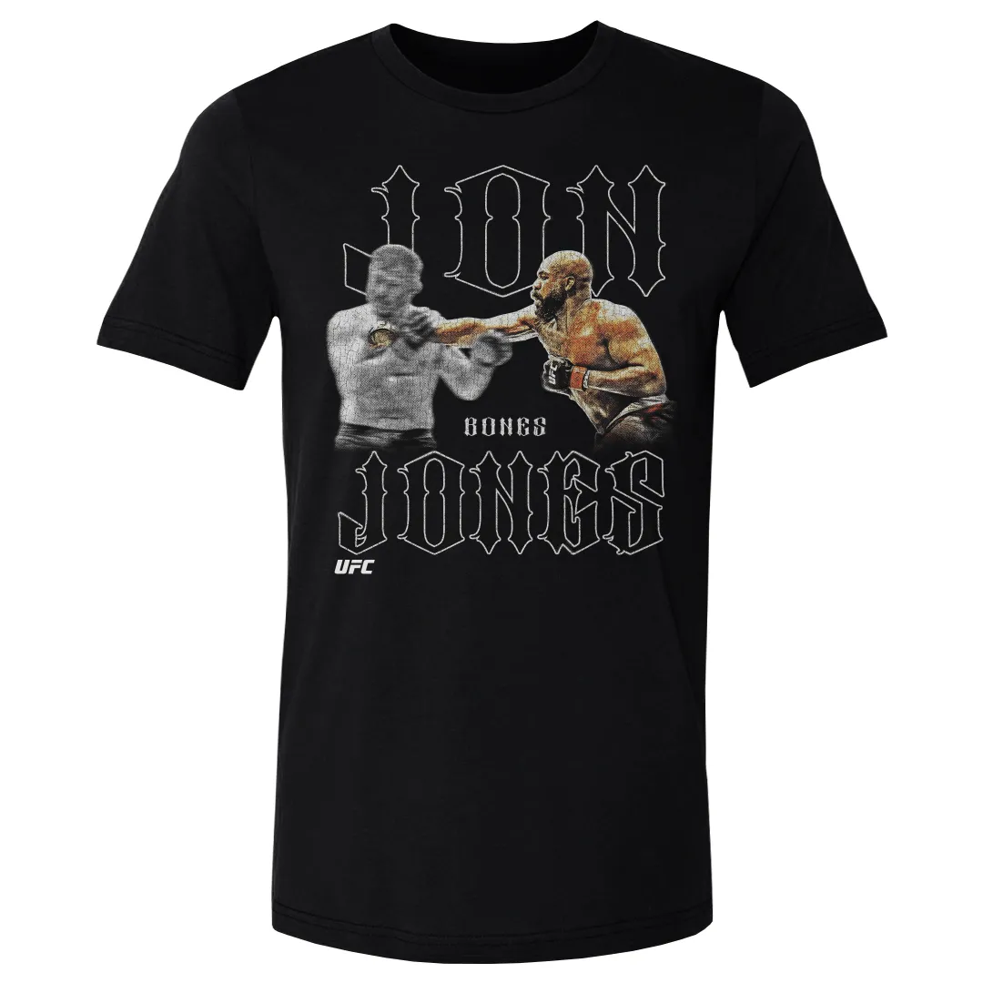 Men's 500 Level Black Jon Jones Straight Right T-Shirt sold by UFC