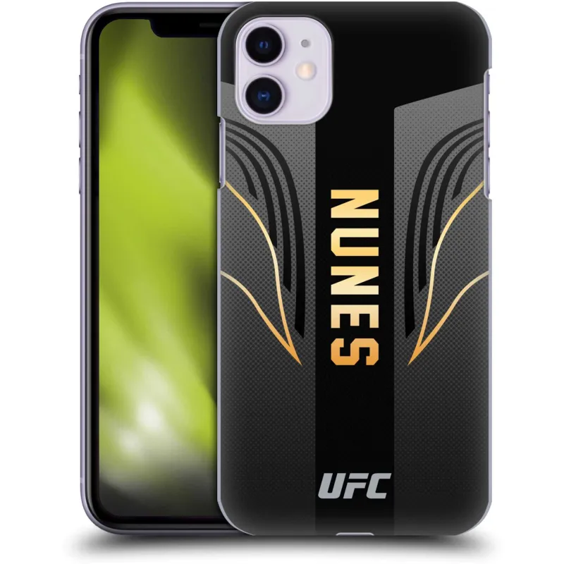 Amanda Nunes Fighter Kit Hard Shell iPhone Case made by UFC