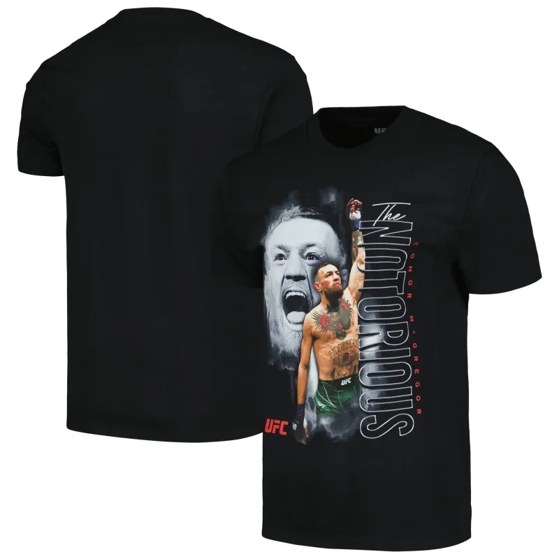 Men's UFC Black Conor McGregor Storm T-Shirt sold by UFC
