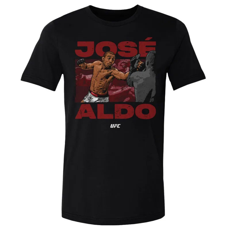 Men's 500 Level  Black José Aldo  T-Shirt sold by UFC