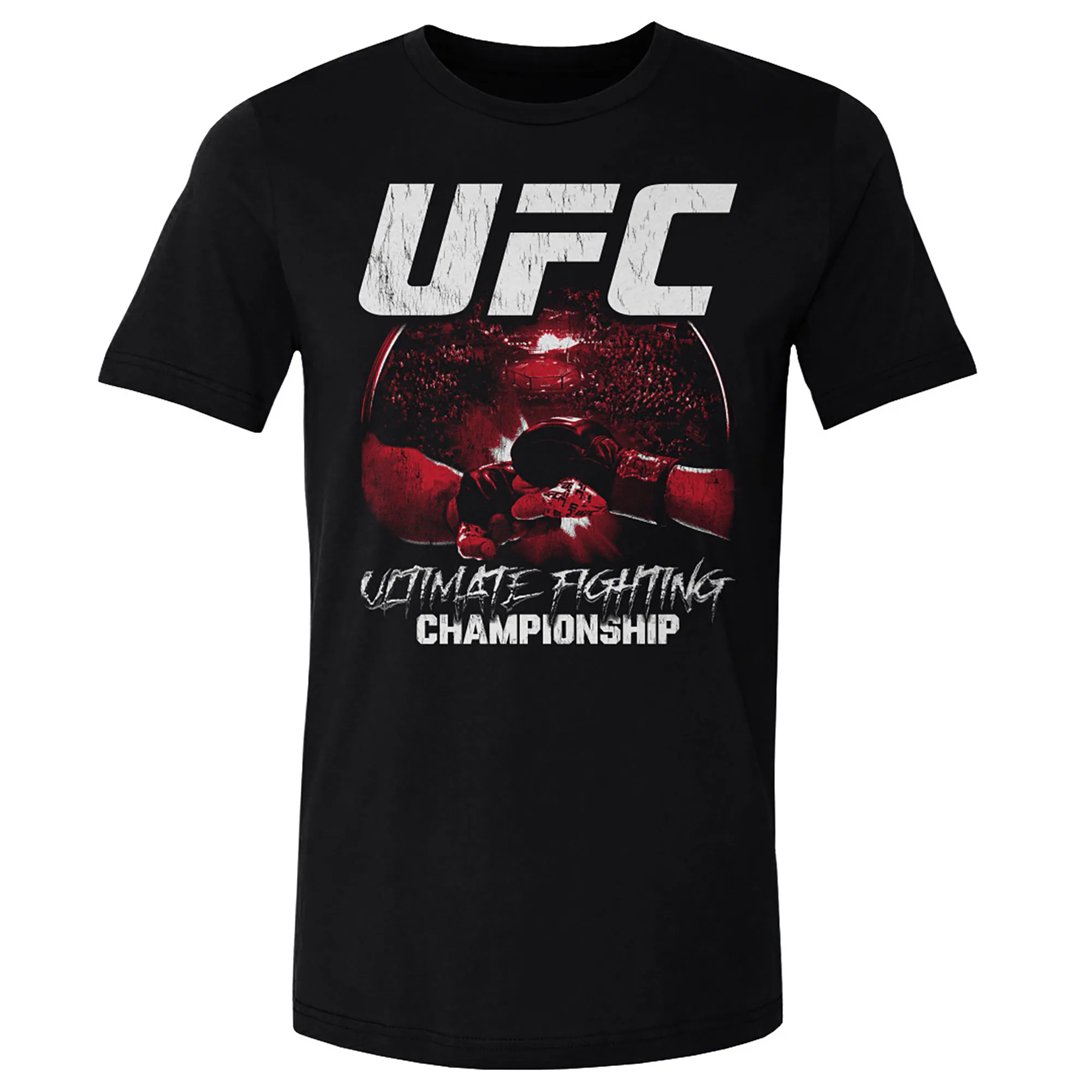 Men's Black UFC Touch Gloves T-Shirt sold by UFC