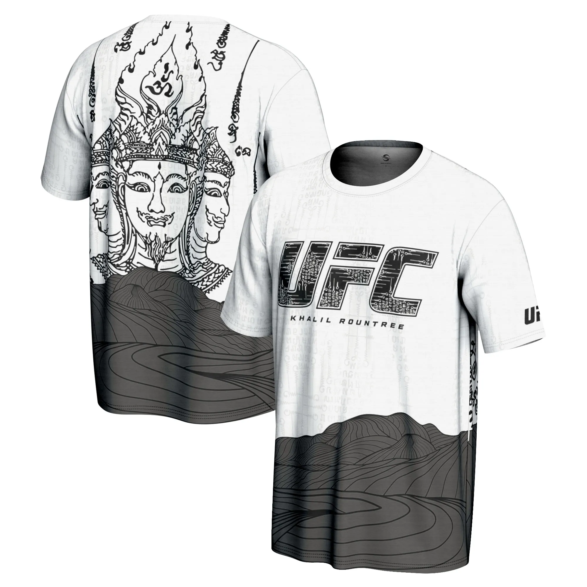 Men's ProSphere White Khalil Rountree UFC Unrivaled T-Shirt sold by UFC