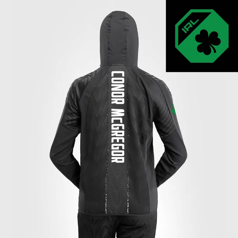 Women's UFC Zenith by Venum Black Conor McGregor Authentic Fight Night Full-Zip Walkout Hoodie made by UFC