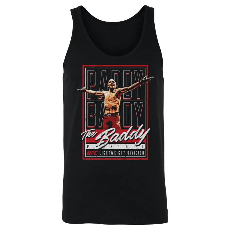 Men's 500 Level Black Paddy Pimblett Celebration Tank Top sold by UFC