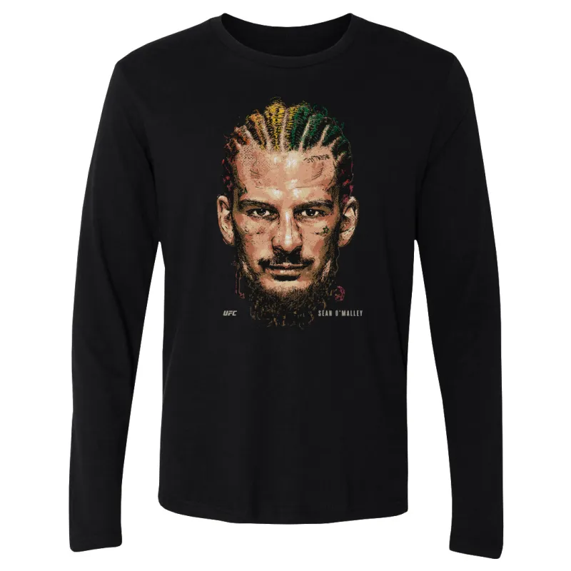 Men's 500 Level Heather Black Sean O'Malley Long Sleeve T-Shirt sold by UFC
