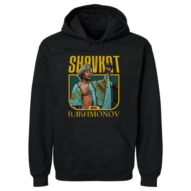 Men's 500 Level  Black Shavkat Rakhmonov  Pullover Hoodie sold by UFC