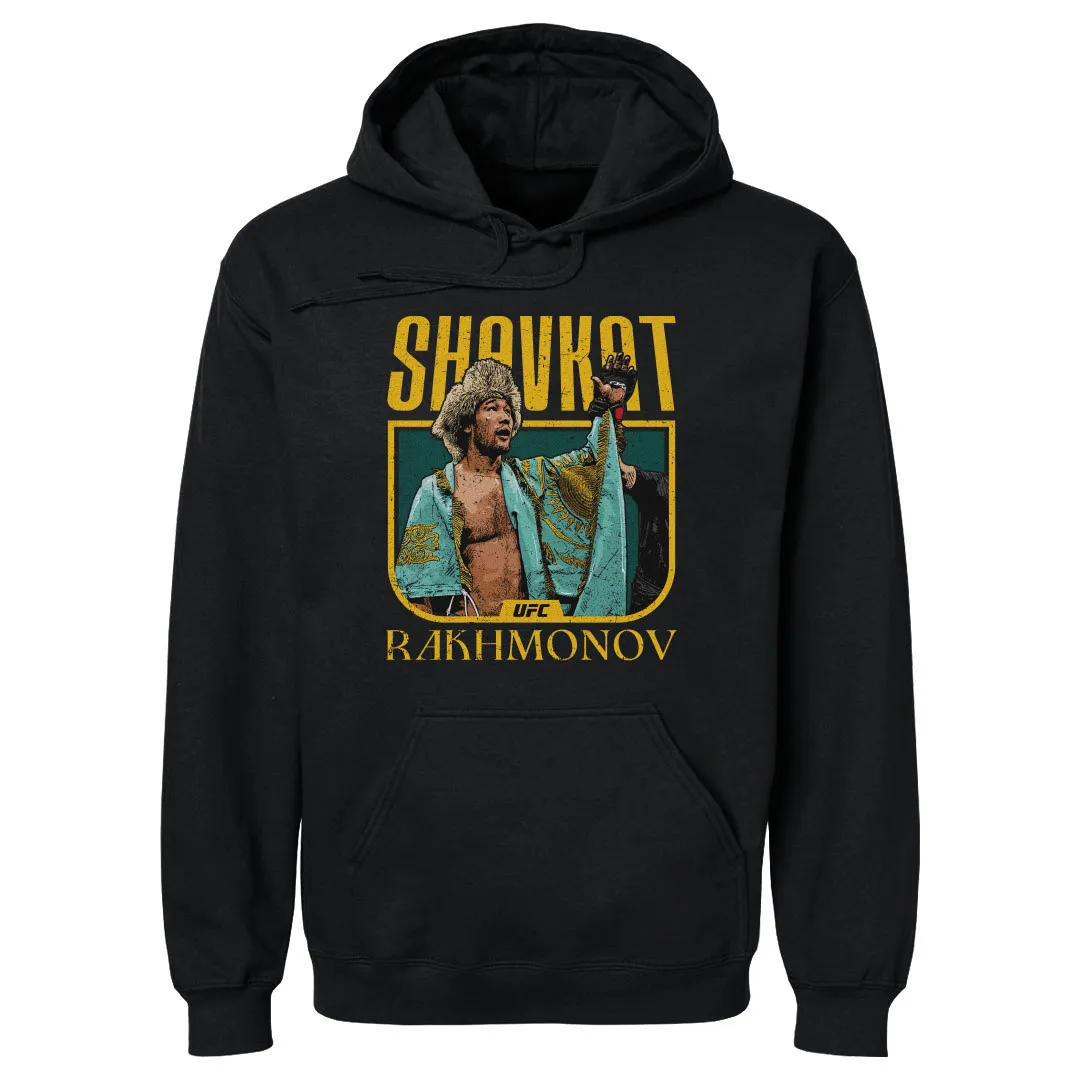 Men's 500 Level Black Shavkat Rakhmonov Pullover Hoodie sold by UFC