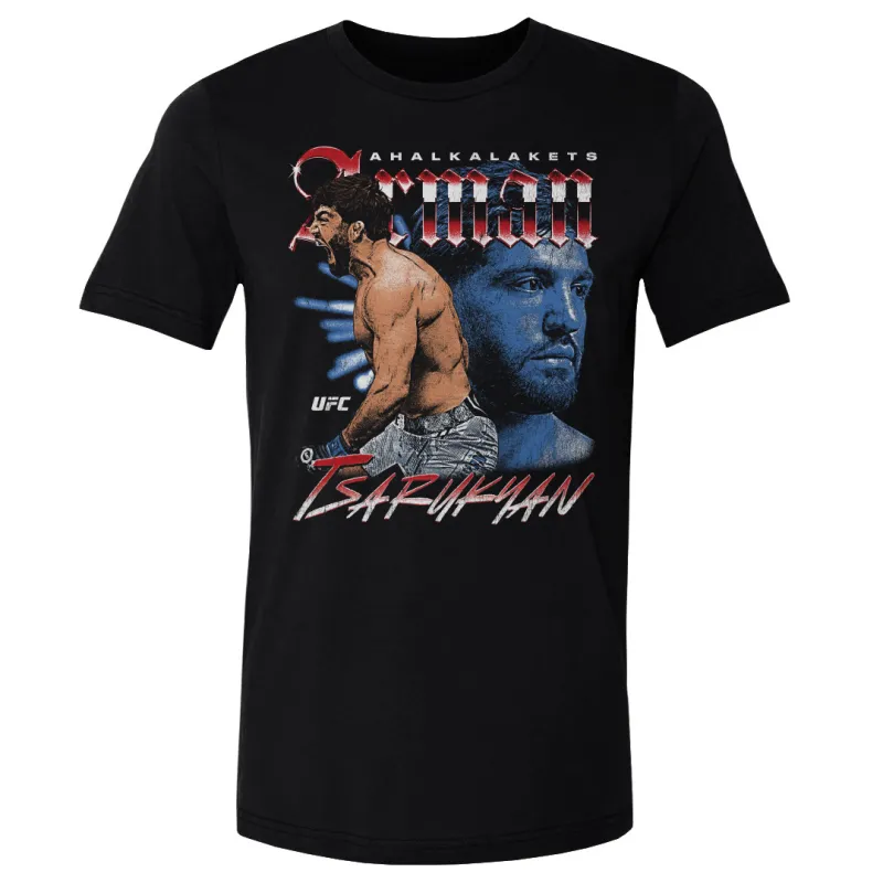 Men's 500 Level Black Arman Tsarukyan Vintage T-Shirt sold by UFC