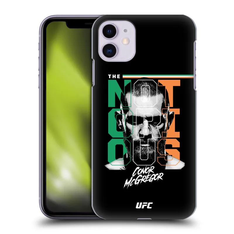 Conor McGregor The Notorious Hard Shell iPhone Case sold by UFC