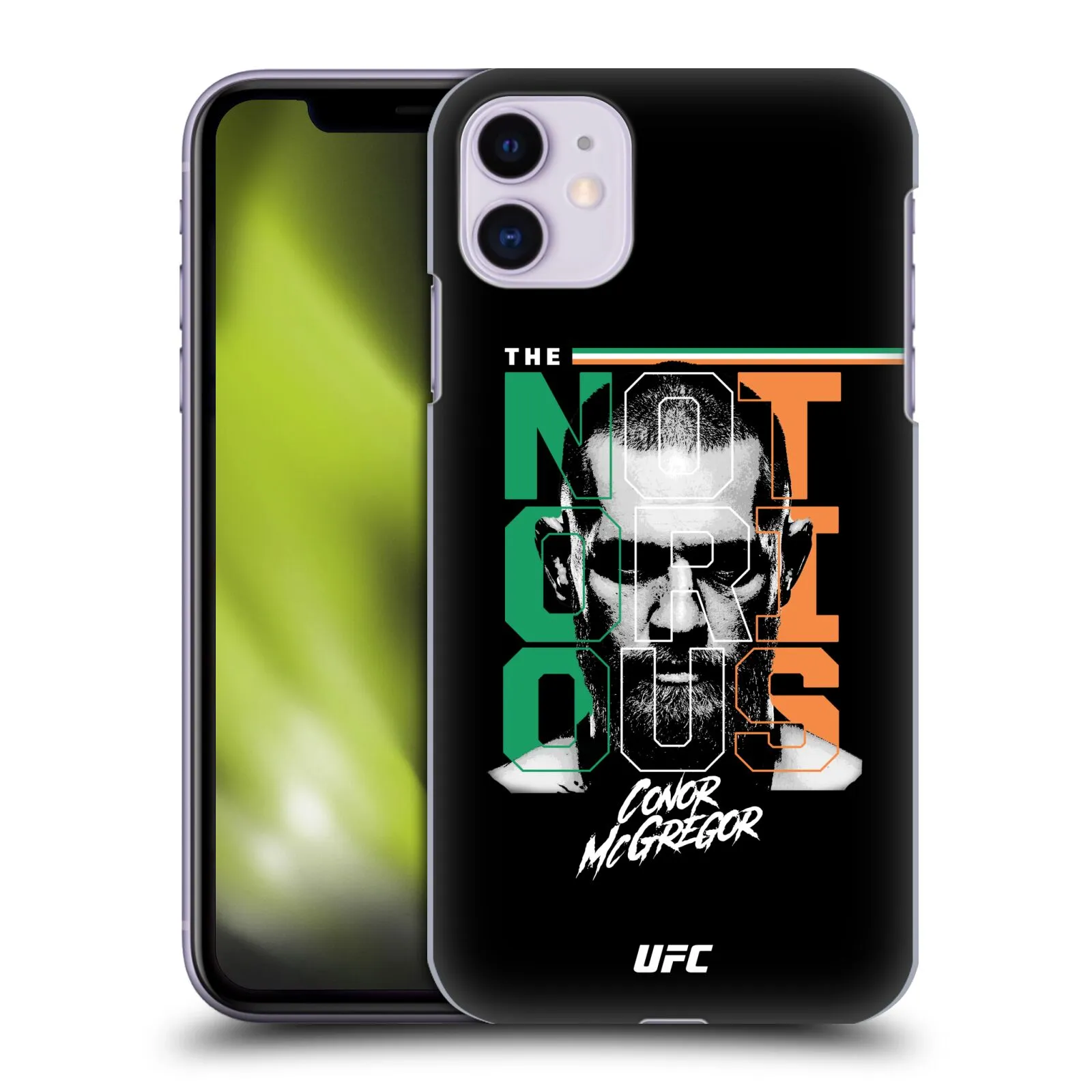 Conor McGregor The Notorious Hard Shell iPhone Case sold by UFC