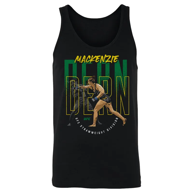 Men's 500 Level Black Mackenzie Dern Punch Tank Top sold by UFC