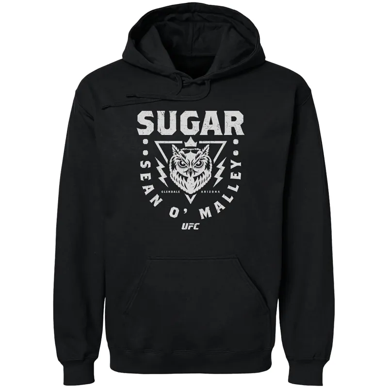 Men's 500 Level  Black Sean O'Malley The Sugar Show Pullover Hoodie sold by UFC