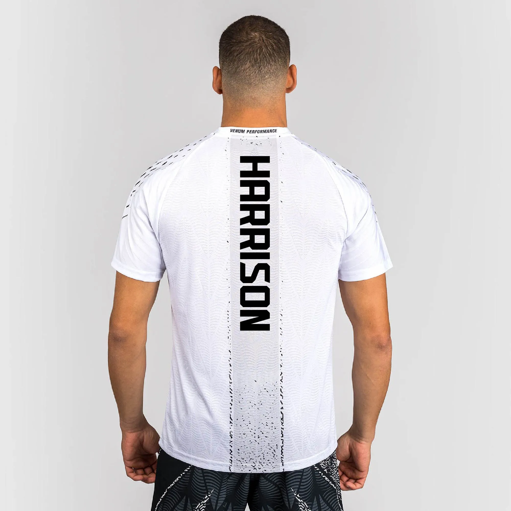Men's UFC Zenith by Venum White Kayla Harrison Authentic Fight Night Walkout Jersey sold by UFC