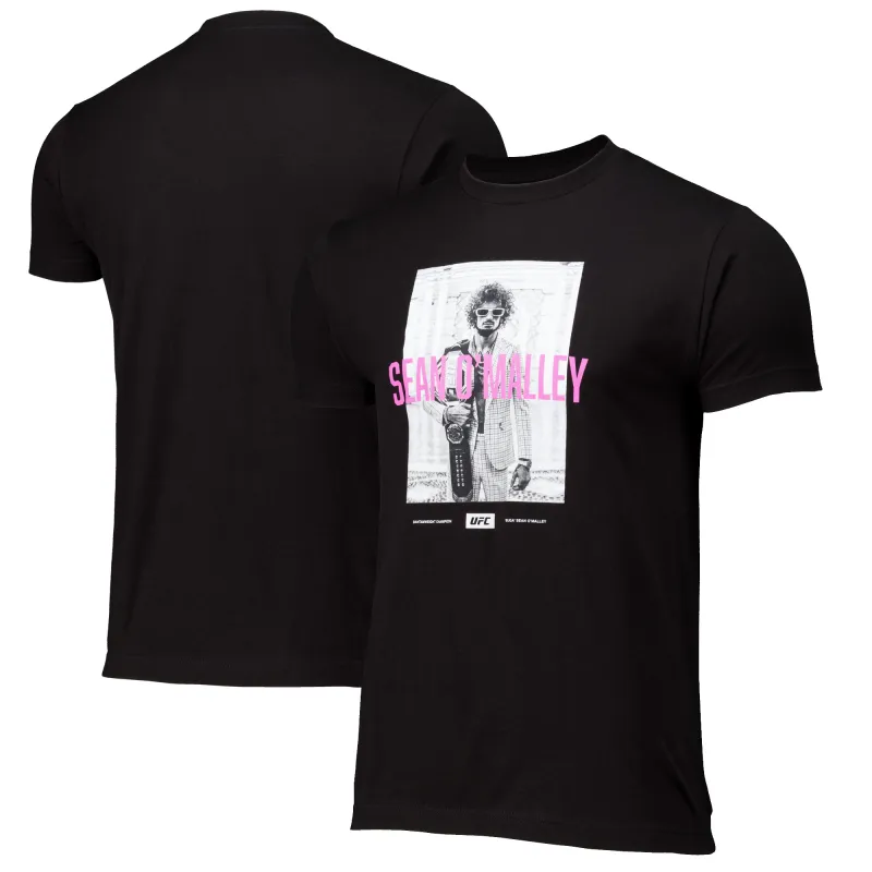 Men's UFC Black Sean O'Malley Status T-Shirt sold by UFC