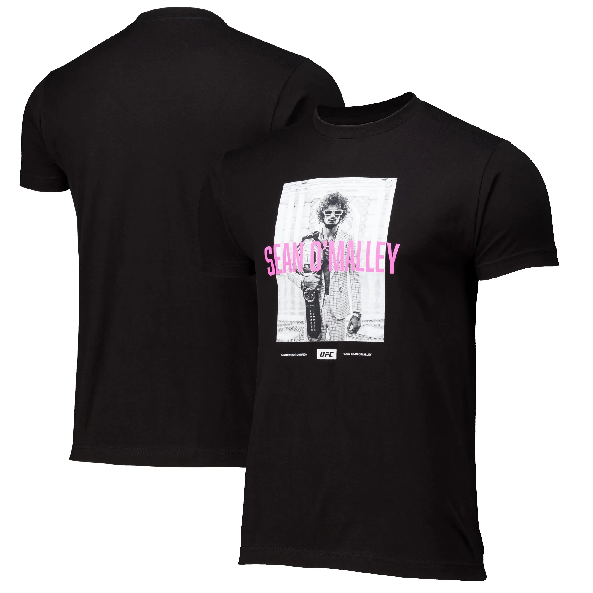 Men's UFC Black Sean O'Malley Status T-Shirt sold by UFC