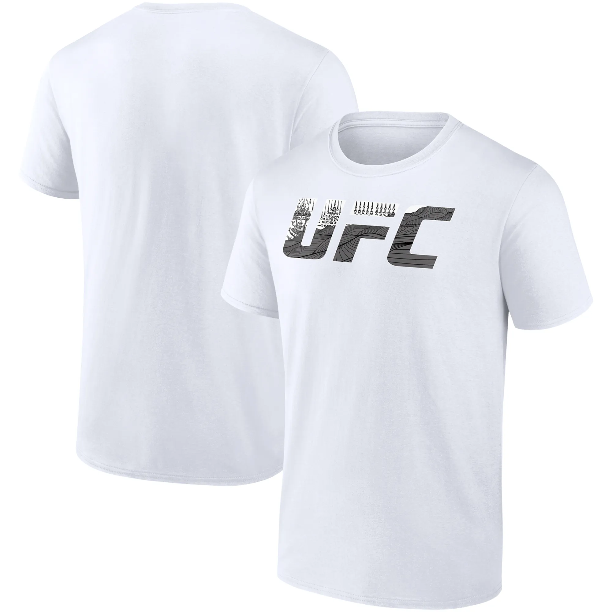 Men's White Khalil Rountree UFC Unrivaled T-Shirt sold by UFC