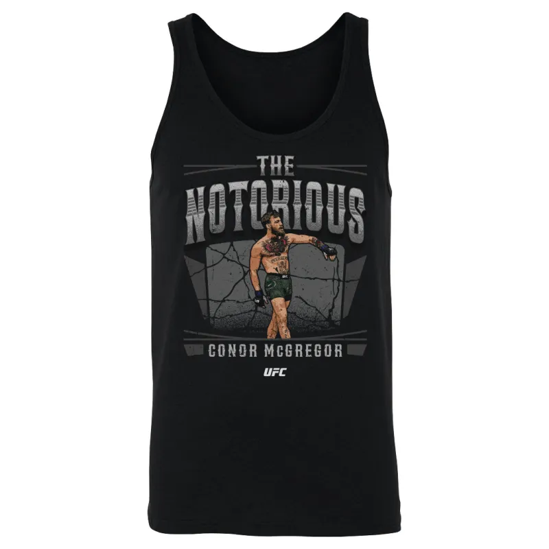 Men's 500 Level Black Conor McGregor Strut Tank Top sold by UFC