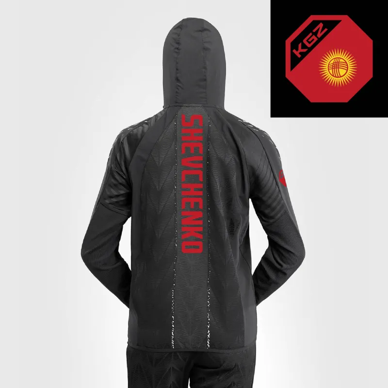 Women's UFC Zenith by Venum Black Valentina Shevchenko Authentic Fight Night Full-Zip Walkout Hoodie made by UFC