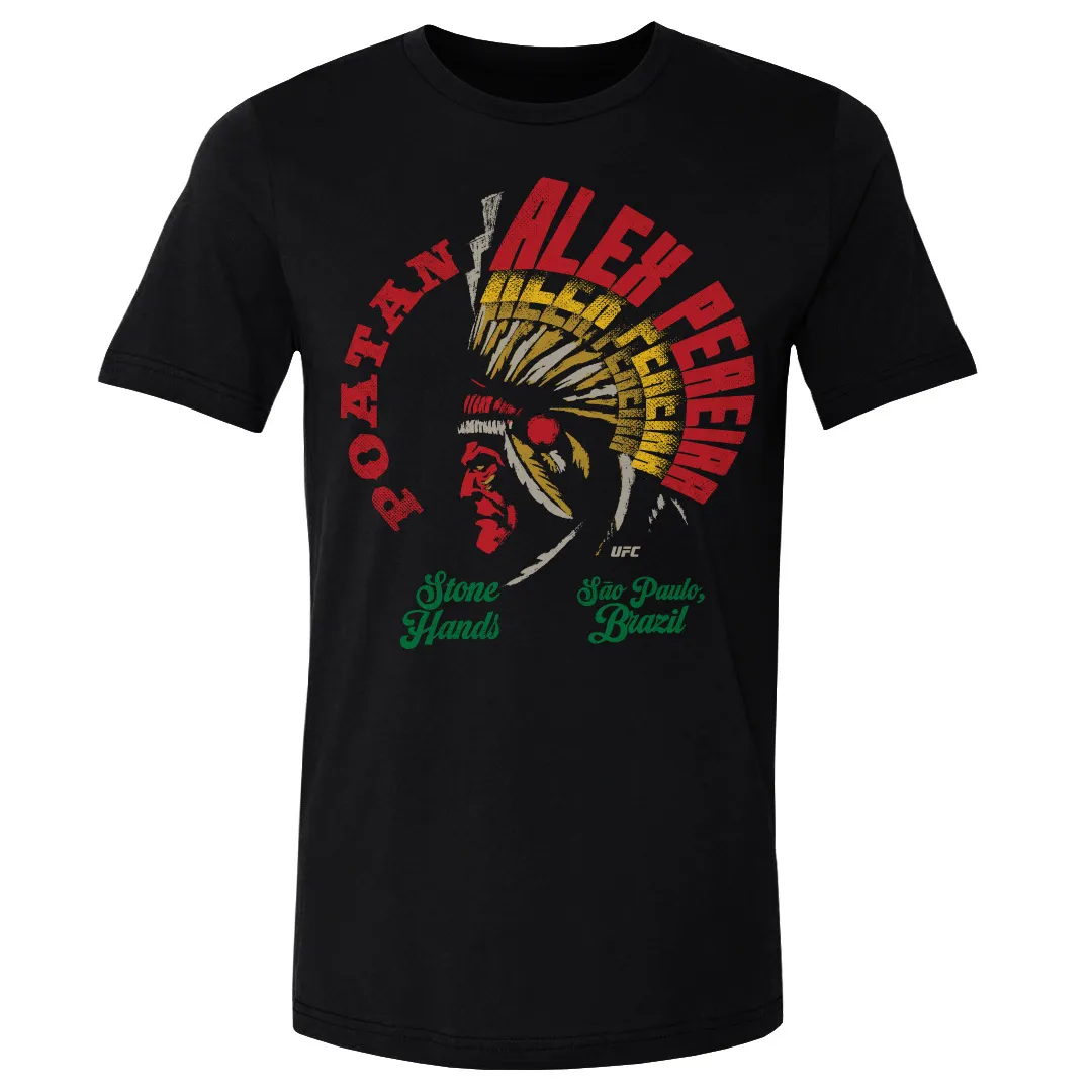 Men's 500 Level Black Alex Pereira T-Shirt sold by UFC