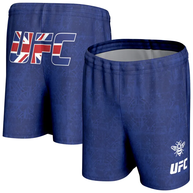 Men's ProSphere  Blue Tom Aspinall Unrivaled Shorts made by UFC