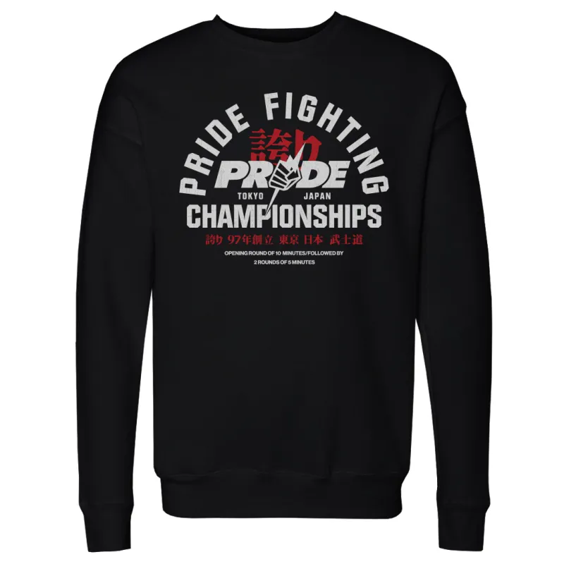 Men's 500 Level Black Pride Fighting Championship  Pullover Sweatshirt sold by UFC