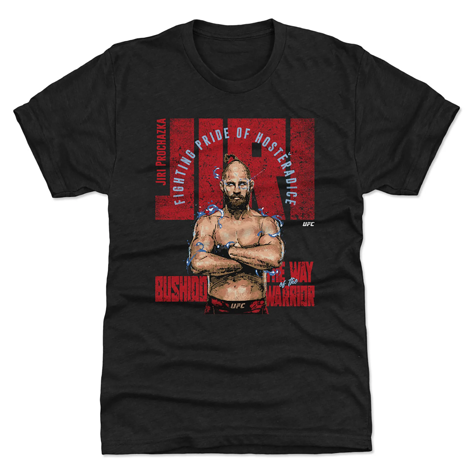 Men's Heather Black Jiri Prochazka T-Shirt sold by UFC