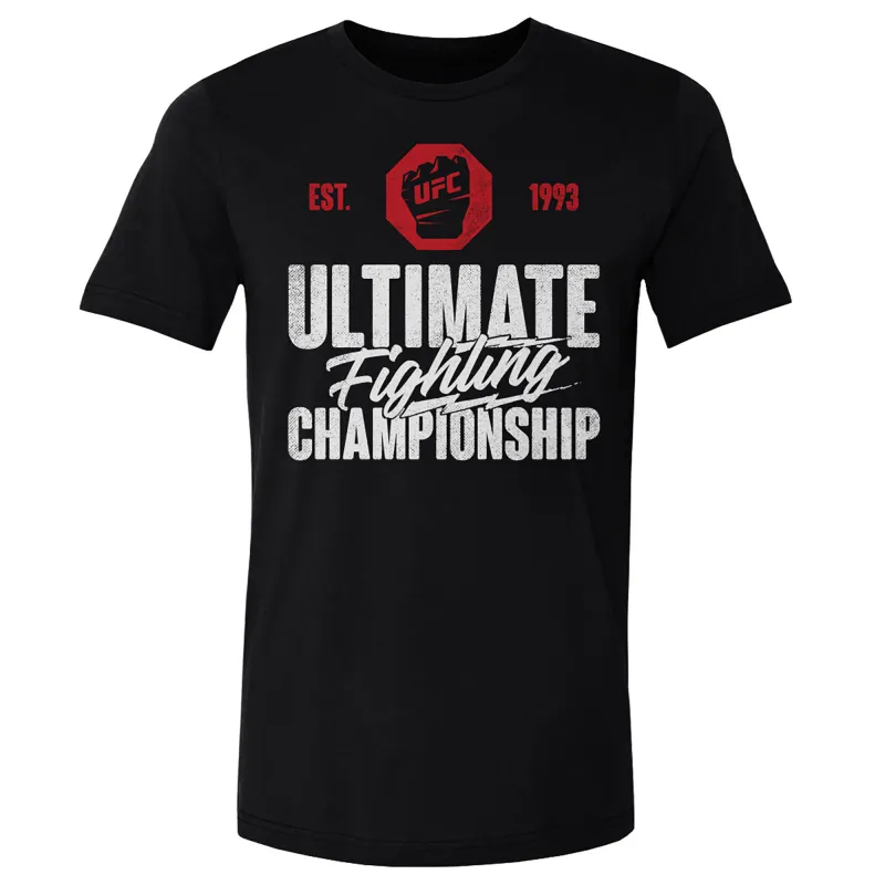 Men's Black UFC Est. 1993 T-Shirt sold by UFC