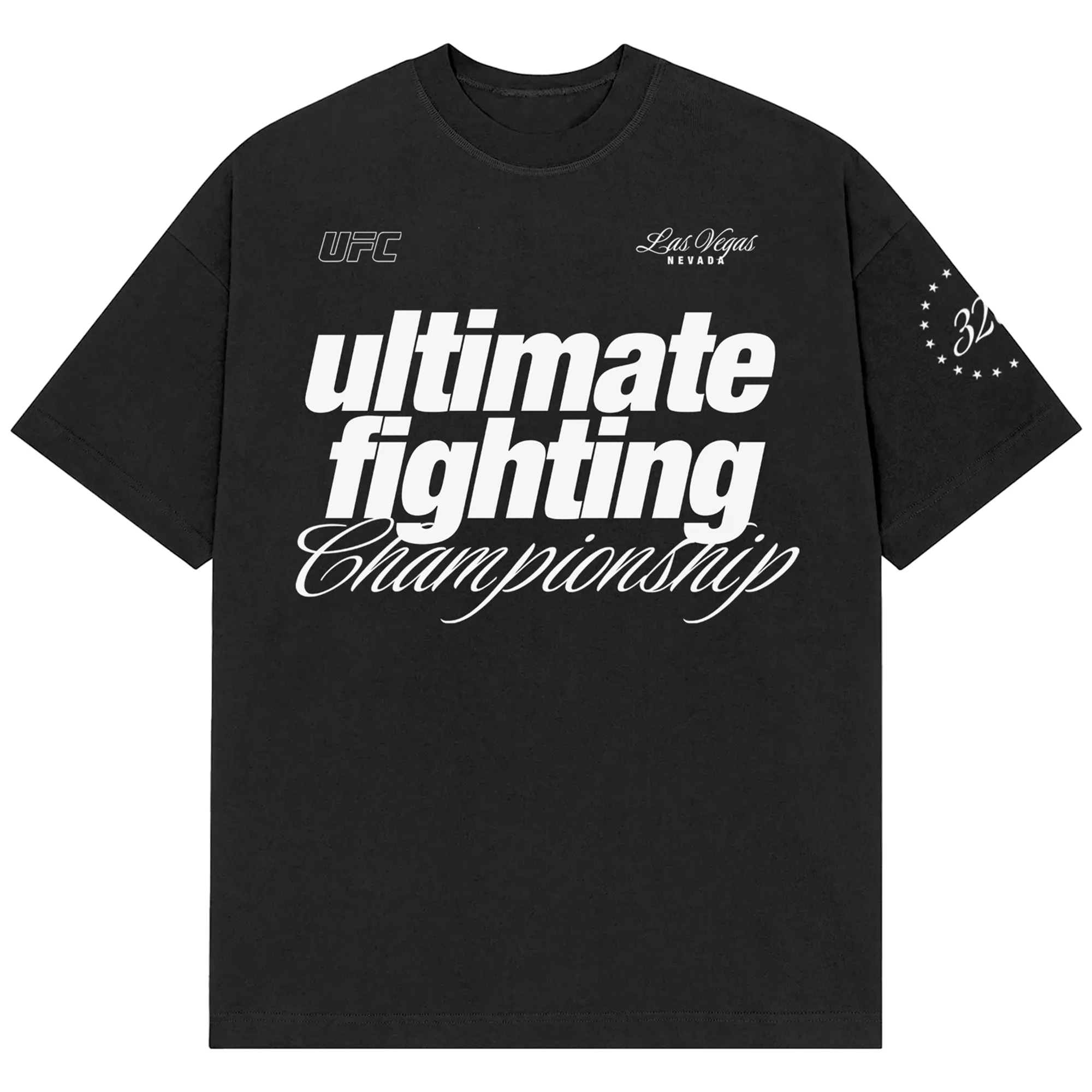 Men's Black UFC 320 Lifestyle Boxy T-Shirt sold by UFC