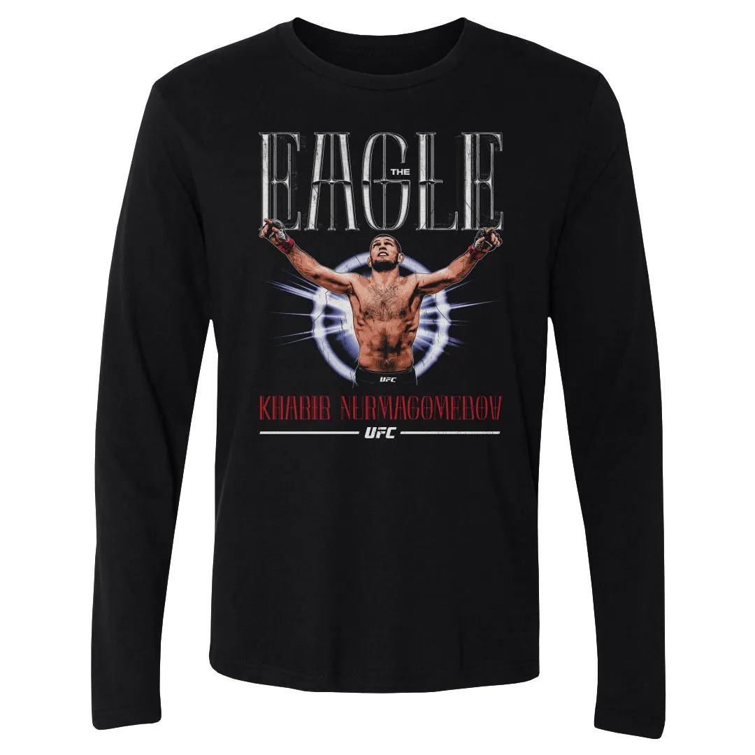 Men's 500 Level Black Khabib Nurmagomedov "The Eagle" Long Sleeve T-Shirt sold by UFC