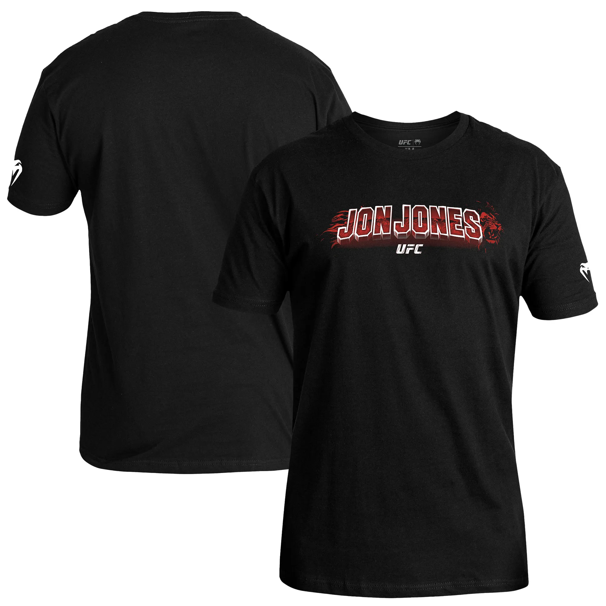 Men's UFC Unrivaled by VENUM Black Jon Jones T-Shirt sold by UFC