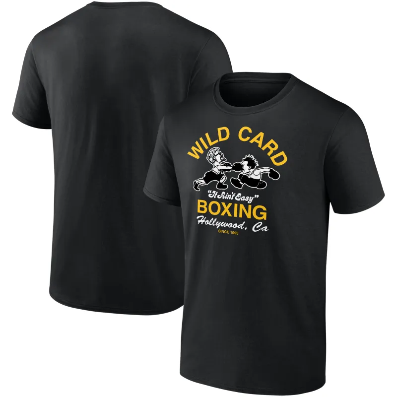 Black Wild Card Boxing "It Ain't Easy" T-Shirt sold by UFC