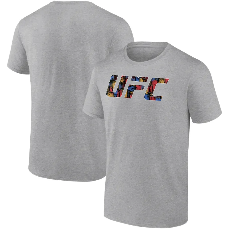 Men's Heather Gray Charles Oliveira Unrivaled T-Shirt sold by UFC