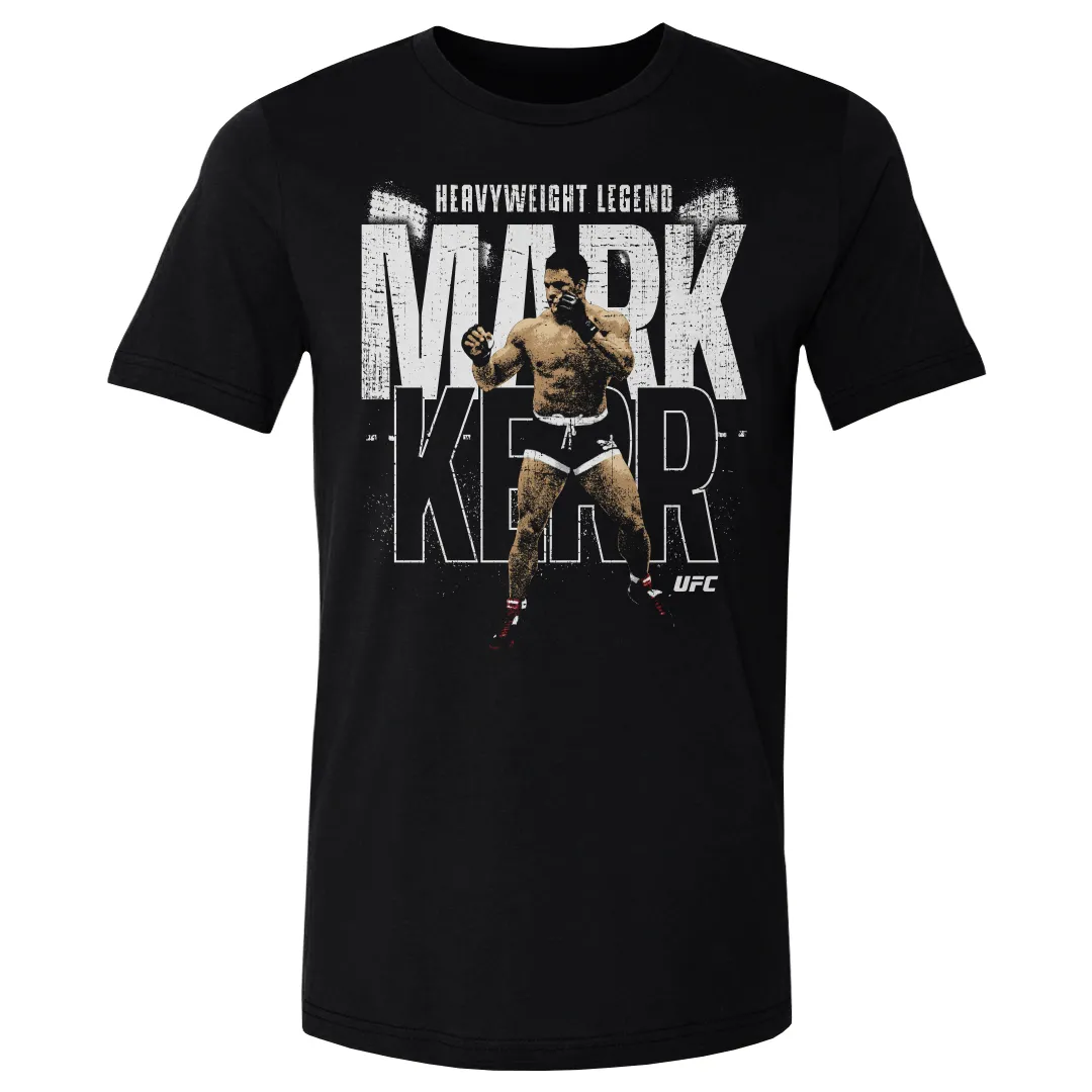 Men's 500 Level Black Mark Kerr Heavyweight Legend T-Shirt sold by UFC