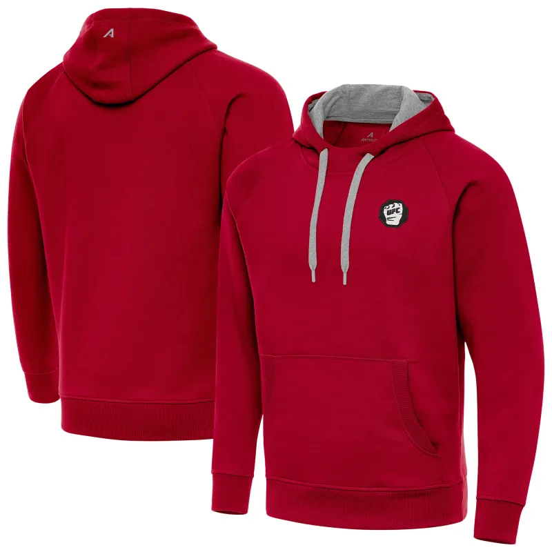 Men's Antigua Red UFC Victory Hoodie sold by UFC