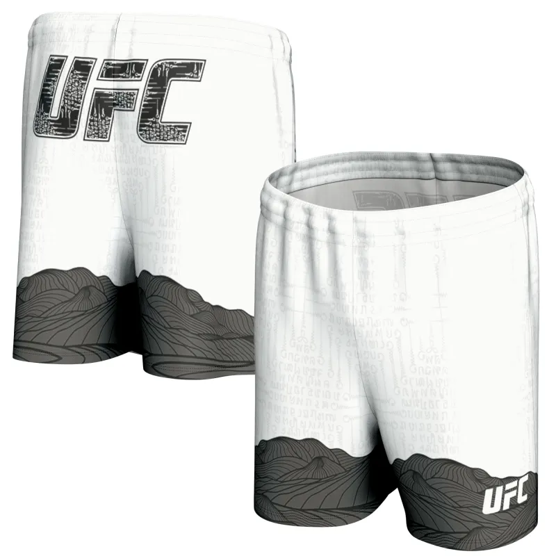 Men's ProSphere  White Khalil Rountree UFC Unrivaled Shorts made by UFC