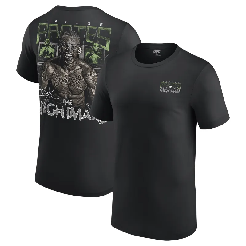 Men's Black Carlos Prates Unrivaled T-Shirt sold by UFC