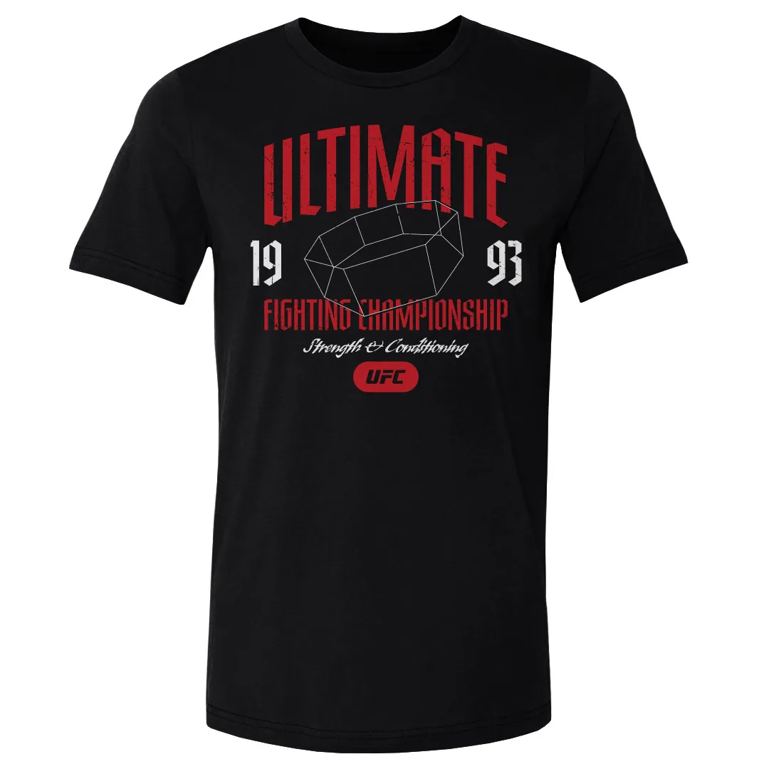 Men's 500 Level Black UFC Octagon Outline T-Shirt sold by UFC
