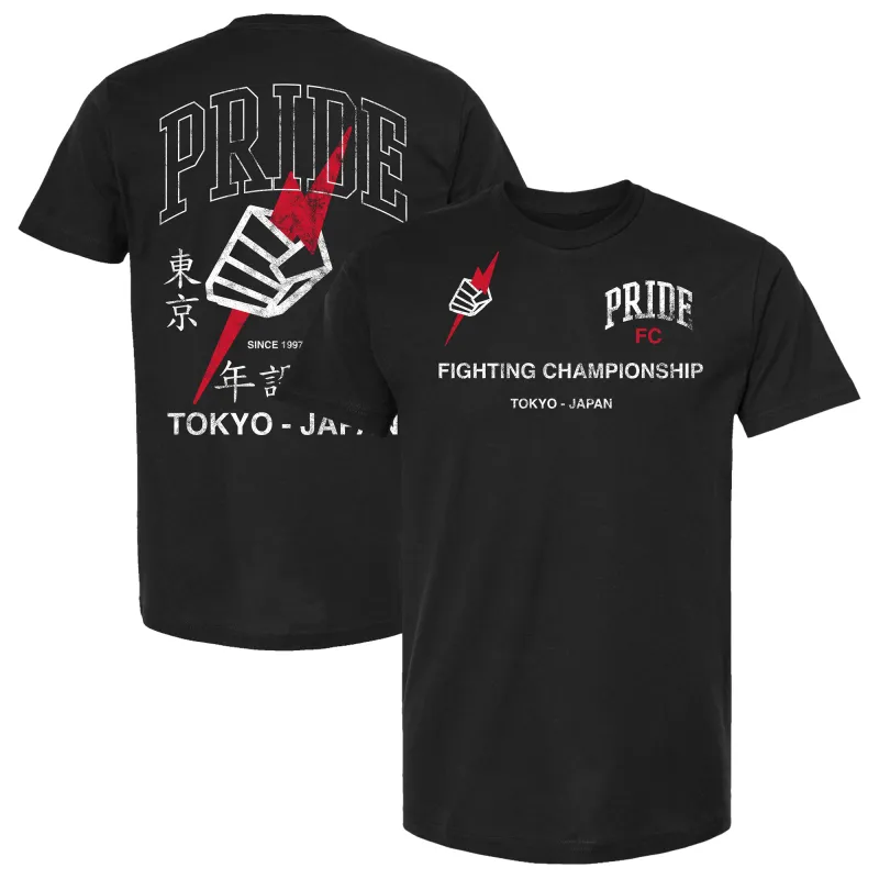 Men's Black Pride Fighting Championship Origins 2.0 T-Shirt sold by UFC