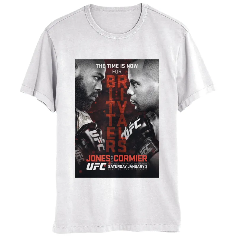 Men's White UFC UFC 182 Jones vs. Cormier T-Shirt sold by UFC