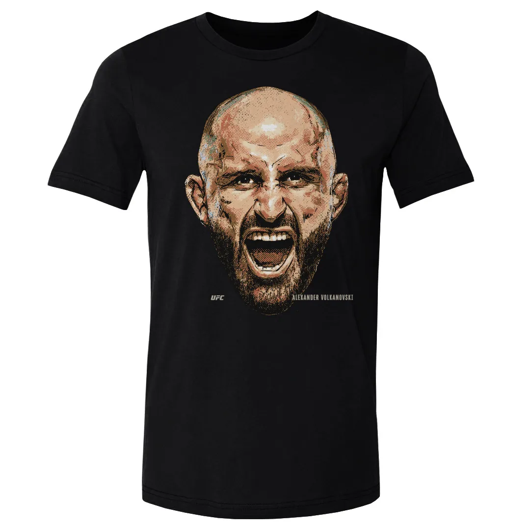 Men's 500 Level Black Alexander Volkanovski T-Shirt sold by UFC